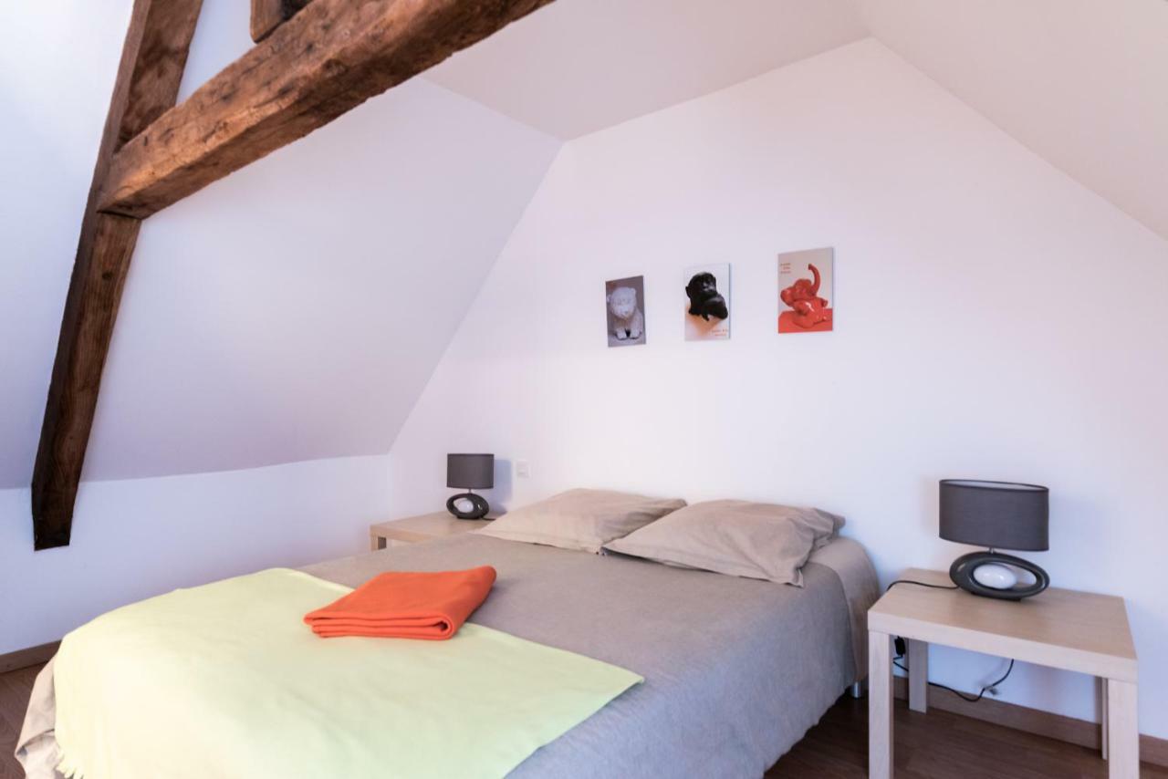 Les Gites De Claire Honfleur Exterior foto